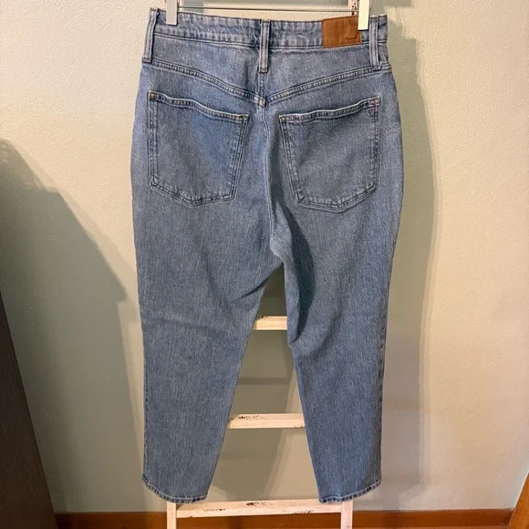 Madewell Light Blue The Curvy Perfect Vintage Jeans Size 30 Women High Rise - Picture 4 of 11